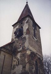 kostel před opravou