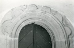 starší foto kostela - detail výzdoby