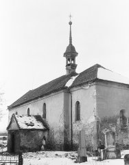 starší stav kostela 
