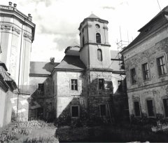 pohled na proboštství ze dvora