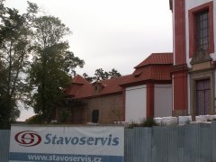 dostavba východního ambitu