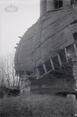 kopule po prvním zřícení, foto Ing. arch. Hanuš Zápal