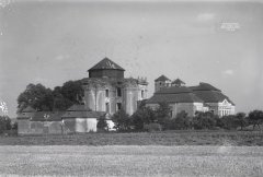 celkový pohled na areál s provizorním zastřešením kopule, foto Ing. arch. Hanuš Zápal