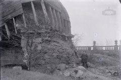 kopule po prvním zřícení, foto Ing. arch. Hanuš Zápal