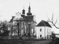 kaple přestavěná na hasičskou zbrojnici