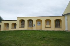 pohled na křížovou cestu