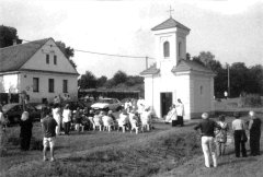 svěcení opravené kaple
