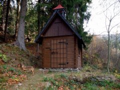 obnovená kaple - pohled zepředu