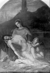 detail obrazu Pieta od Gottfrieda Tauchmanna