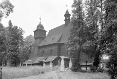 historické foto původního kostela