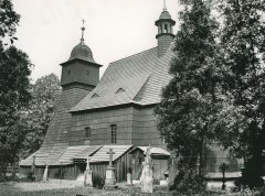 historické foto původního kostela