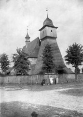 historické foto původního kostela