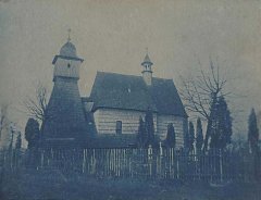 historické foto původního kostela