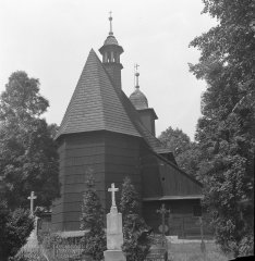 historické foto původního kostela