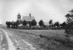 historické foto původního kostela