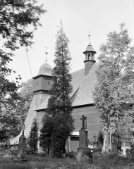 historické foto původního kostela