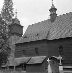 historické foto původního kostela