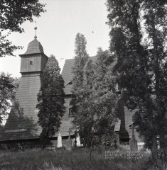 historické foto původního kostela