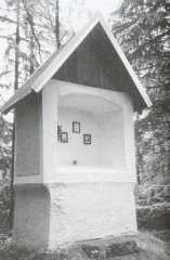 kaplička BERGMARTER obnovená WERNEREM LEHNEREM