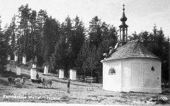 historické foto původní kaple