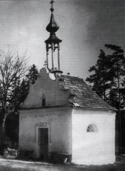 historické foto původní kaple