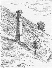 kresba kapličky - autor Josef Brož