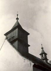 starší foto kaple (detail věžičky)