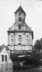 historické foto kostela
