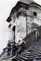 oprava střechy kostela