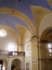 oprava interiéru kostela
