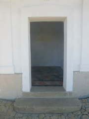 oprava kaple - pohled do interiéru