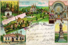 dobová pohlednice poutního místa