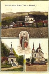 dobová pohlednice s kaplí