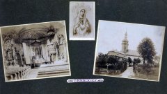 starší foto kostela a jeho interiéru