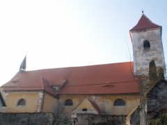 pohled zleva
