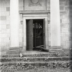 historické foto původní hrobky - vchod