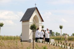 svěcení obnovené kaple