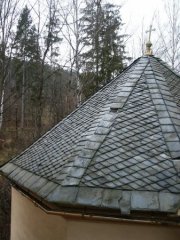 detail střechy