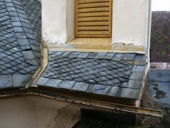 detail střechy