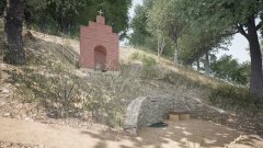 vizualizace opravené kaple z roku 2025