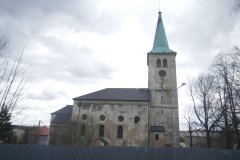 pohled zleva