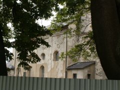 pohled na levou stěnu