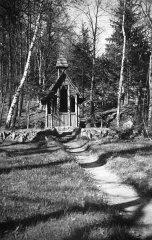 historické foto kaple - altánu