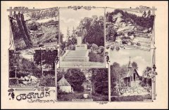 historické foto kaple (vpravo dole)