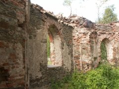 pohled do interiéru - levá stěna