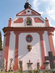 průčelí kostela