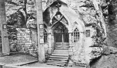 průčelí kaple před poslední větší úpravou v roce 1903