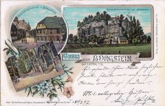 kaple na dobové pohlednici (vlevo dole)