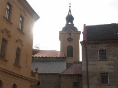 pohled na přední část zleva