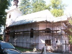 oprava kostela